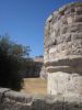 Monté avec les ruines des châteaux et temples anciens