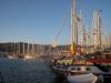 le port est rempli de goulettes