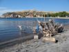 Vue de la plage plastifiée!!!