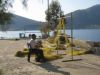 Panagia pêcheur démélant ses filets