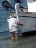 premier calage du bateau