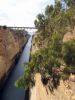 canal de Corinthe vue vers l'ouest