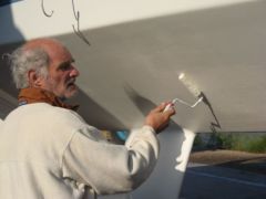 notre copain Daniel, voisin fermier et journaliste maritime