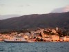 coucher de soleil sur Poros